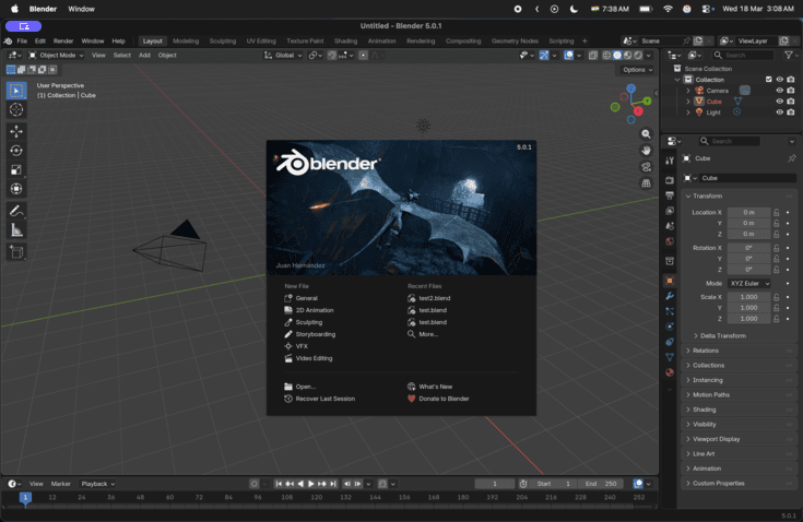 Distributed Blender Render Farm